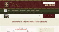 Desktop Screenshot of oldhouseguy.com